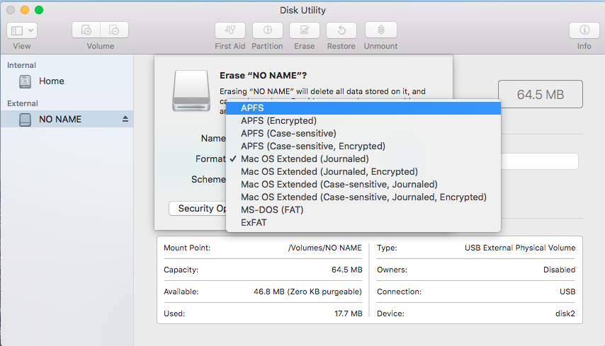 format hard drive for mac backup using windows pc